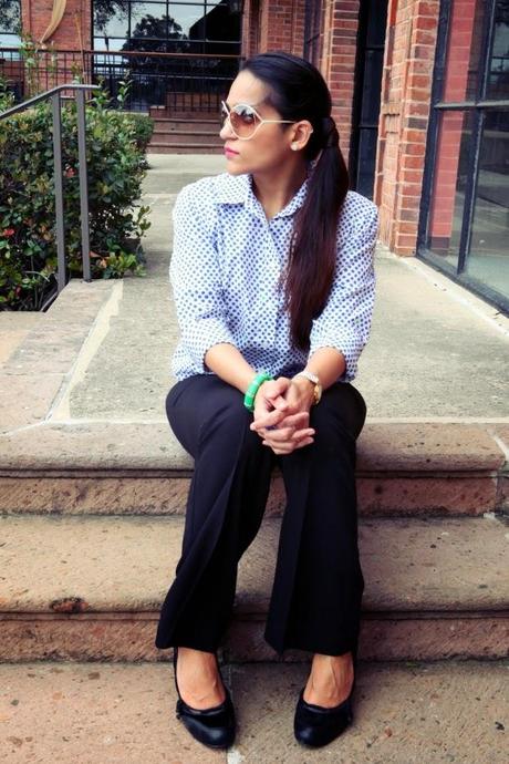 Button Down - GAP, Trousers - Espirit, Shoes - Faith, Tanvii.com