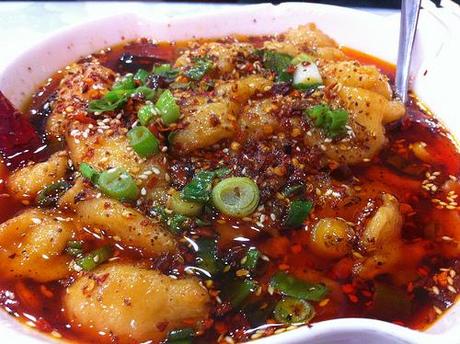 Fish Fillet w/ Fresh Hot Pepper, Jiang Li Restaurant (鴻意順), Kissena Blvd, Flushing, Queens