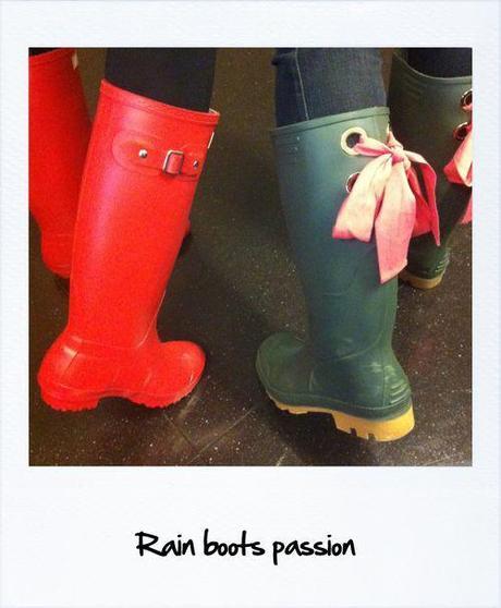 Rain boots passion