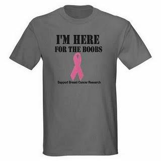 Early Bird gets the breast cancer shirt!