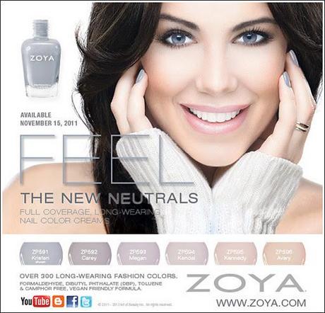 Upcoming Collections: Nail Polish Collections: Zoya: Zoya Feel Collection For Winter 2011