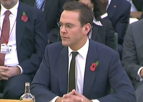 James Murdoch faces MPs’ grilling, says The Sun could be closed