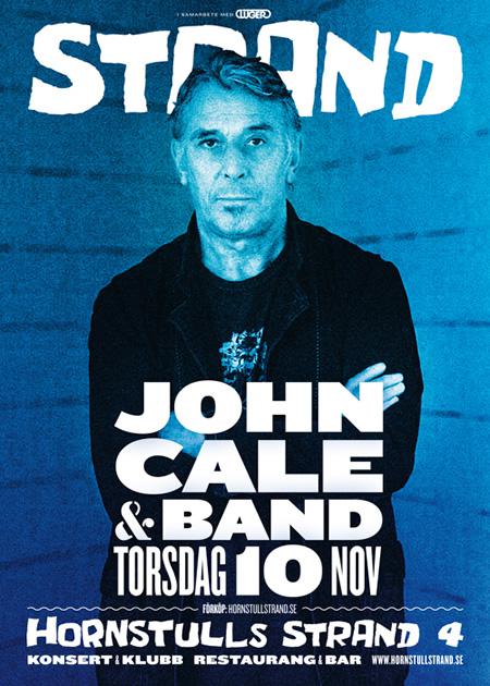 John Cale: Stockholm 2011/11/10 poster