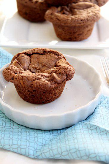 Food: Reese’s Peanut Butter Cup Brownie Muffins.