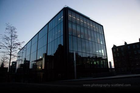 Photo - development of the old Royal infirmary site in Edinburgh, Scotland