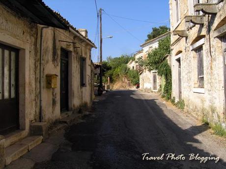 How to find a typical old village on Corfu?