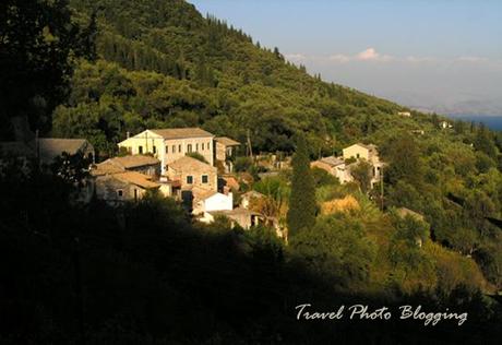 How to find a typical old village on Corfu?