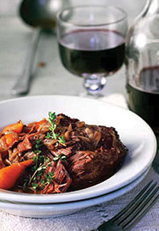 Braised Ox Cheeks