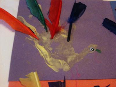 Explore Art Projects: Pop Art Turkey Hand Prints