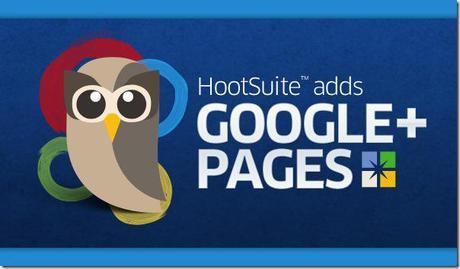 Hootsuite Google+ Pages