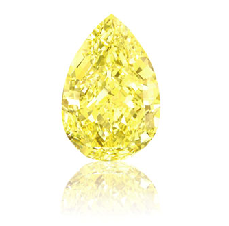 sotheby's, sun drop, yellow diamond