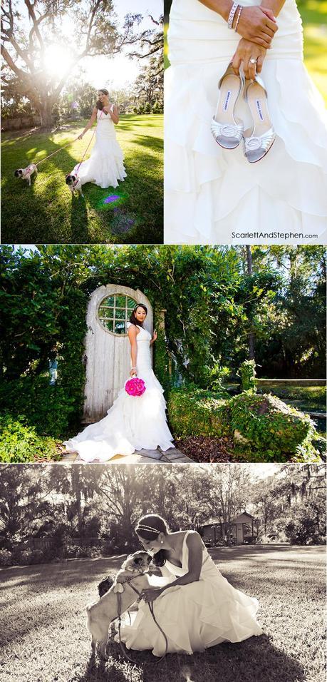 Adrienne & George are married! // Palm Valley Gardens photographer