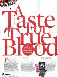 True Blood featured in January 2012 SFX Magazine