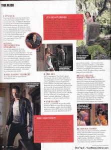 True Blood featured in January 2012 SFX Magazine