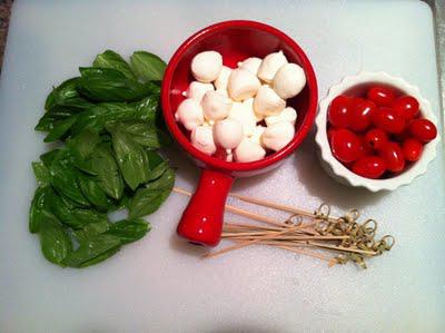 Caprese Salad Skewers