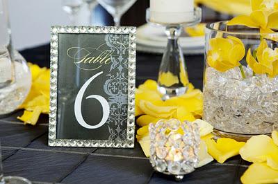 Wedding Table Number Ideas