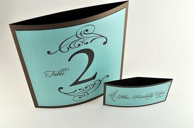 Wedding Table Number Ideas