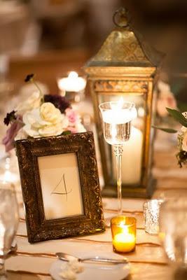 Wedding Table Number Ideas