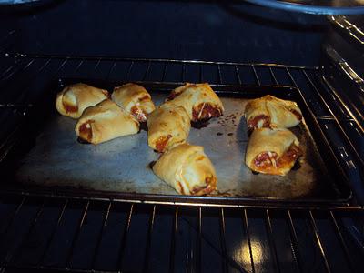 Pizza Crescent Roll Ups