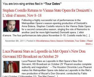Opera Music Broadcast, a treat for music lovers & resource for opera companies