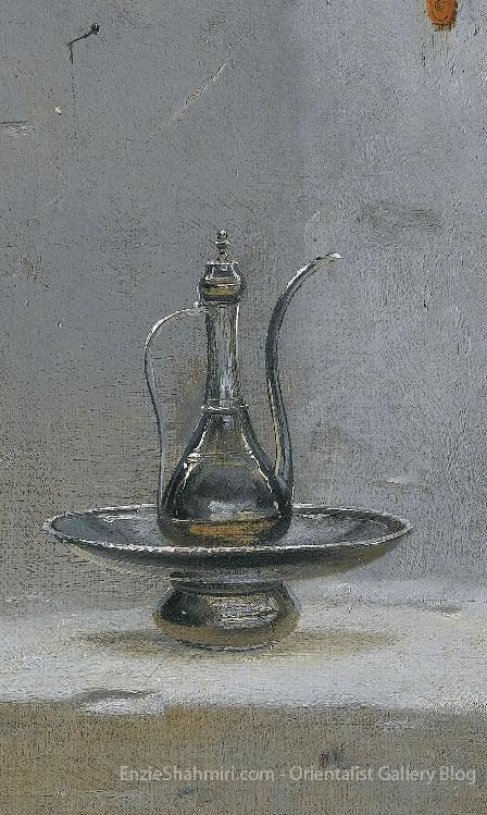 Detail of Making Tea in Algiers