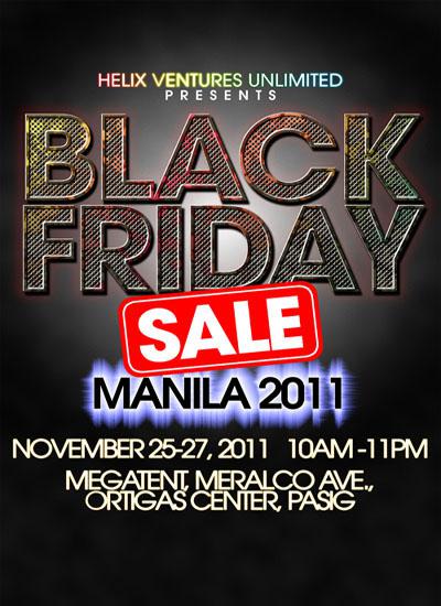 BLACK FRIDAY SALE Manila, Nov.25-27, BIG Beauty brands, too!