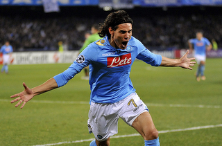 Cavani Double Lifts Napoli Above Manchester City