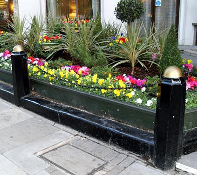 The Grosvenor House Hotel Bollards...