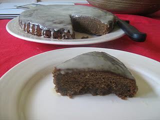 Sticky Ginger and Orange Cake