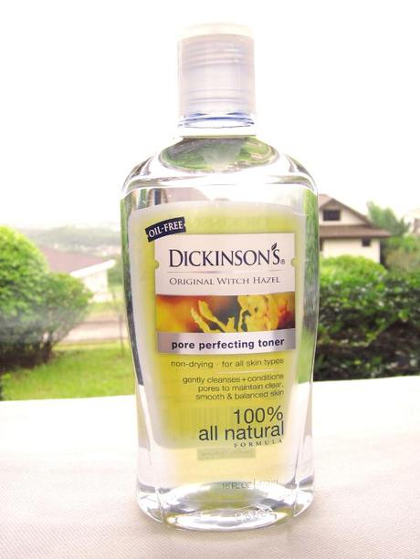 Dickinson’s Witch Hazel Pore Perfecting Toner – Gently and Naturally Effective