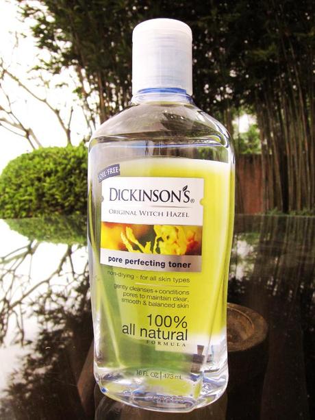Dickinson’s Witch Hazel Pore Perfecting Toner – Gently and Naturally Effective