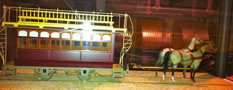 tram world model with horses