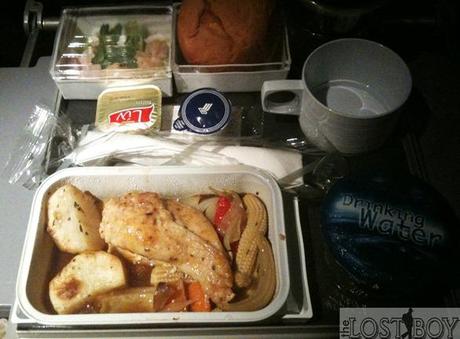 singapore airlines western meal