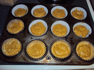 Cream Cheese Filled Pumpkin Cupcakes