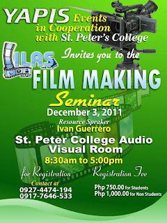 YAPIS|Film Making Seminar in Iligan City