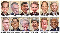 Super Congress / Committee - Member Caricatures