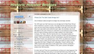 Indiana Blogs: Historic Hoosier Bridges