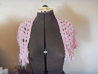 Blooming Chenille Bias Strip  Scarf