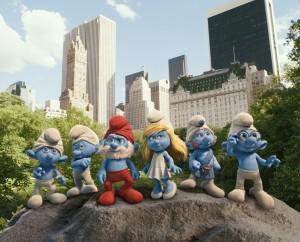 Win a family place at the Smurfs event