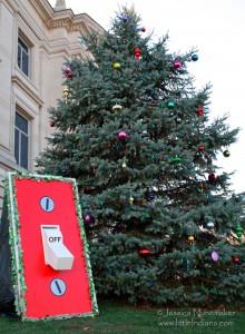 Hendricks County Courthouse Christmas