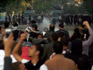 Tear Gas in Tahrir