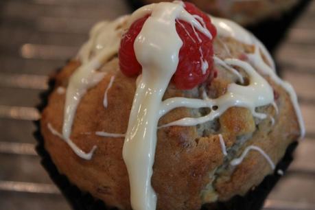 Recipe || White Chocolate and Raspberry Muffins