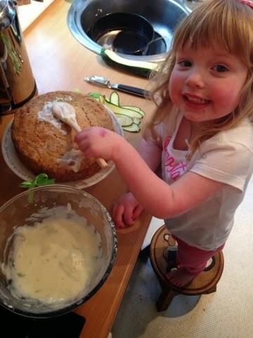 {Three Sisters Bake - Courgette & Lime Cake}