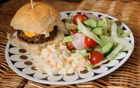 great BBQ recipes for homemade burgers plus sticky barbecue ribs and chicken