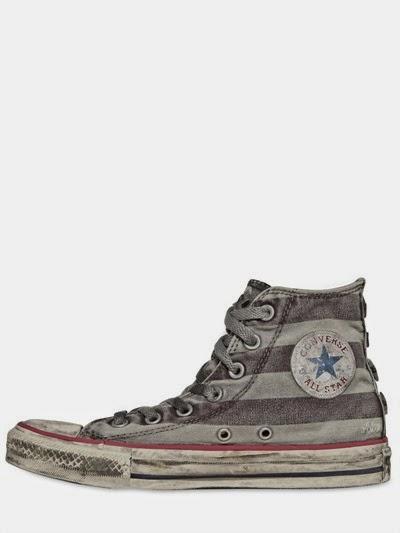 Old Glory, Tatted And Studded:  Converse Limited Edition Star Studded Sneakers