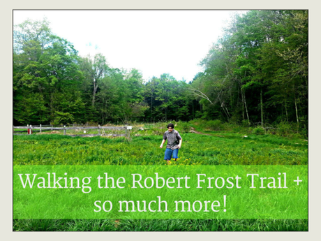 Keeping up with the #20X31 Challenge while traveling made exercise extra fun! This is Samuel on the Robert Frost Trail.