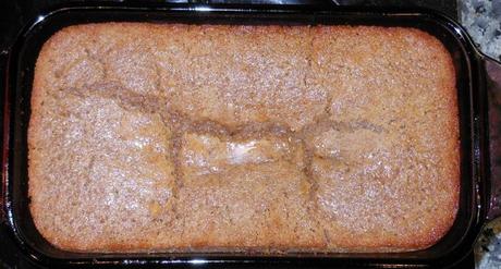 The bread did not rise quite the way I thought it would, so I was a bit worried the bread would be dense.