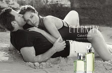 Eternity Calvin Klein global campaign with Christy Turlington and Ed Burns