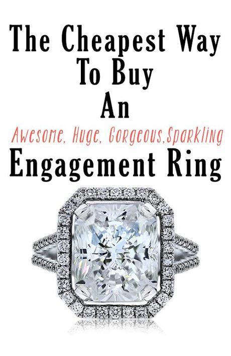 How to buy a huge engagement ring