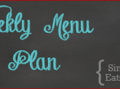 Menu Plan 5/26/14